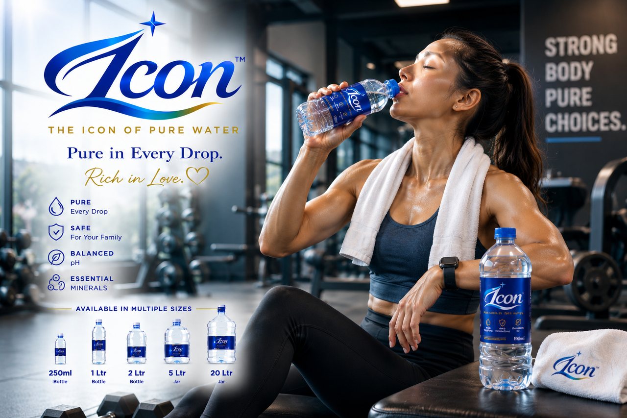 Icon Water — strong body, pure choices