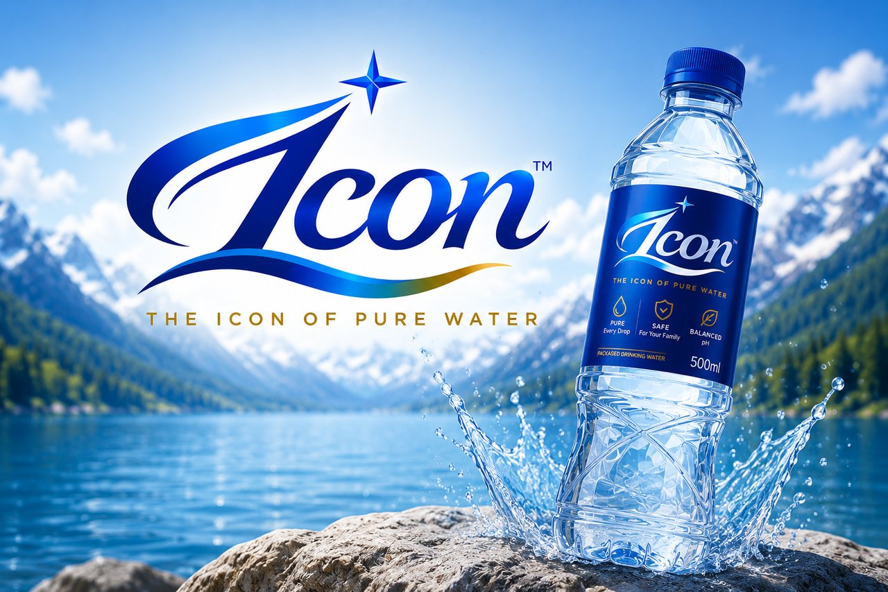 Icon Water — the icon of pure water